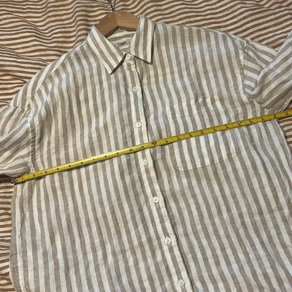 Faherty Laguna Linen Shirt Button Down - Picture 6 of 8